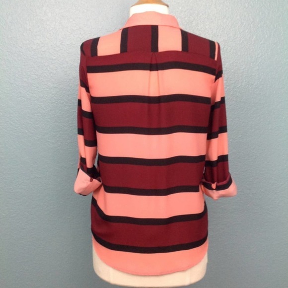 Alice Blue Stitch Fix Button Down Blouse - Picture 4 of 5